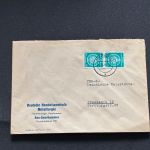 10 Belege DDR, Dienstpost (A), Bedarf, Geschäfts- und Behördenpost (OJM3396)
