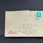10 Belege DDR, Dienstpost (A), Bedarf, Geschäfts- und Behördenpost (OJM3396)