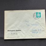 10 Belege DDR, Dienstpost (A), Bedarf, Geschäfts- und Behördenpost (OJM3397)