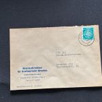 10 Belege DDR, Dienstpost (A), Bedarf, Geschäfts- und Behördenpost (OJM3397)