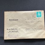 10 Belege DDR, Dienstpost (A), Bedarf, Geschäfts- und Behördenpost (OJM3398)