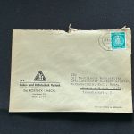 10 Belege DDR, Dienstpost (A), Bedarf, Geschäfts- und Behördenpost (OJM3399)