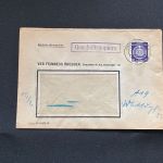 10 Belege DDR, Dienstpost (A), Bedarf, Geschäfts- und Behördenpost (OJM3400)