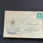 10 Belege DDR, Dienstpost (A), Bedarf, Geschäfts- und Behördenpost (OJM3400)