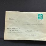 10 Belege DDR, Dienstpost (A), Bedarf, Geschäfts- und Behördenpost (OJM3402)