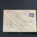 10 Belege DDR, Dienstpost (A), Bedarf, Geschäfts- und Behördenpost (OJM3403)