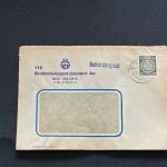 10 Belege DDR, Dienstpost (A), Bedarf, Geschäfts- und Behördenpost (OJM3403)