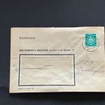 10 Belege DDR, Dienstpost (A), Bedarf, Geschäfts- und Behördenpost (OJM3403)