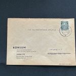 10 Belege DDR, Dienstpost (A), Bedarf, Geschäfts- und Behördenpost (OJM3405)