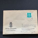 10 Belege DDR, Dienstpost (A), Bedarf, Geschäfts- und Behördenpost (OJM3405)