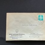 10 Belege DDR, Dienstpost (A), Bedarf, Geschäfts- und Behördenpost (OJM3405)