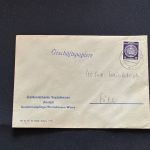 10 Belege DDR, Dienstpost (A), Bedarf, Geschäfts- und Behördenpost (OJM3406)