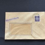 10 Belege DDR, Dienstpost (A), Bedarf, Geschäfts- und Behördenpost (OJM3407)