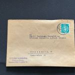 10 Belege DDR, Dienstpost (A), Bedarf, Geschäfts- und Behördenpost (OJM3408)