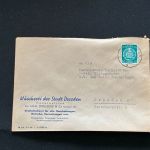 10 Belege DDR, Dienstpost (A), Bedarf, Geschäfts- und Behördenpost (OJM3410)