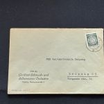 10 Belege DDR, Dienstpost (A), Bedarf, Geschäfts- und Behördenpost (OJM3410)