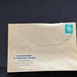 10 Belege DDR, Dienstpost (A), Bedarf, Geschäfts- und Behördenpost (OJM3410)