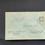 10 Belege DDR, Dienstpost (A), Bedarf, Geschäfts- und Behördenpost (OJM3412)