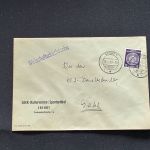 10 Belege DDR, Dienstpost (A), Bedarf, Geschäfts- und Behördenpost (OJM3413)