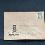 10 Belege DDR, Dienstpost (A), Bedarf, Geschäfts- und Behördenpost (OJM3414)