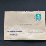 10 Belege DDR, Dienstpost (A), Bedarf, Geschäfts- und Behördenpost (OJM3414)