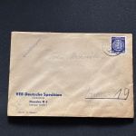 10 Belege DDR, Dienstpost (A), Bedarf, Geschäfts- und Behördenpost (OJM3416)