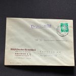 10 Belege DDR, Dienstpost (A), Bedarf, Geschäfts- und Behördenpost (OJM3416)