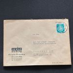 10 Belege DDR, Dienstpost (A), Bedarf, Geschäfts- und Behördenpost (OJM3418)