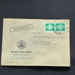 10 Belege DDR, Dienstpost (A), Bedarf, Geschäfts- und Behördenpost (OJM3419)