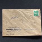 10 Belege DDR, Dienstpost (A), Bedarf, Geschäfts- und Behördenpost (OJM3420)