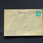 10 Belege DDR, Dienstpost (A), Bedarf, Geschäfts- und Behördenpost (OJM3421)