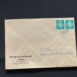 10 Belege DDR, Dienstpost (A), Bedarf, Geschäfts- und Behördenpost (OJM3422)