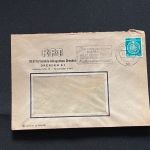 10 Belege DDR, Dienstpost (A), Bedarf, Geschäfts- und Behördenpost (OJM3422)