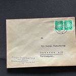 10 Belege DDR, Dienstpost (A), Bedarf, Geschäfts- und Behördenpost (OJM3424)