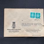 10 Belege DDR, Dienstpost (A), Bedarf, Geschäfts- und Behördenpost (OJM3425)
