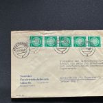 10 Belege DDR, Dienstpost (A), Bedarf, Geschäfts- und Behördenpost (OJM3425)