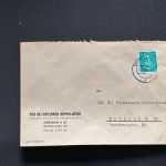 10 Belege DDR, Dienstpost (A), Bedarf, Geschäfts- und Behördenpost (OJM3425)