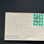 10 Belege DDR, Dienstpost (A), Bedarf, Geschäfts- und Behördenpost (OJM3427)