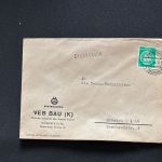 10 Belege DDR, Dienstpost (A), Bedarf, Geschäfts- und Behördenpost (OJM3427)