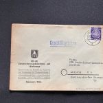 10 Belege DDR, Dienstpost (A), Bedarf, Geschäfts- und Behördenpost (OJM3429)