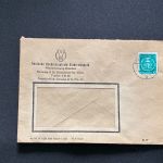 10 Belege DDR, Dienstpost (A), Bedarf, Geschäfts- und Behördenpost (OJM3429)