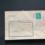 10 Belege DDR, Dienstpost (A), Bedarf, Geschäfts- und Behördenpost (OJM3431)