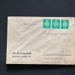 10 Belege DDR, Dienstpost (A), Bedarf, Geschäfts- und Behördenpost (OJM3431)