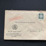 10 Belege DDR, Dienstpost (A), Bedarf, Geschäfts- und Behördenpost (OJM3433)