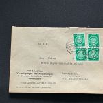 10 Belege DDR, Dienstpost (A), Bedarf, Geschäfts- und Behördenpost (OJM3434)