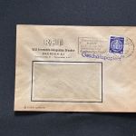10 Belege DDR, Dienstpost (A), Bedarf, Geschäfts- und Behördenpost (OJM3435)