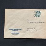 10 Belege DDR, Dienstpost (A), Bedarf, Geschäfts- und Behördenpost (OJM3435)