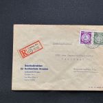 10 Belege DDR, Dienstpost (A), Bedarf, Geschäfts- und Behördenpost (OJM3436)