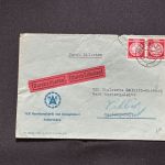 10 Belege DDR, Dienstpost (A), Bedarf, Geschäfts- und Behördenpost (OJM3437)