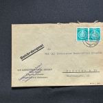 10 Belege DDR, Dienstpost (A), Bedarf, Geschäfts- und Behördenpost (OJM3437)
